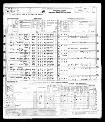 1950, Josey, Albert Edward, Foesyth Co, NC.jpg