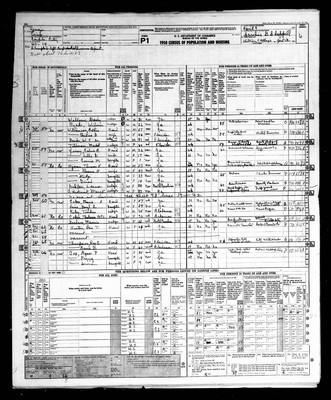 1950, Josey, Calvin A & Lillie D, Crisp Co, GA.jpg