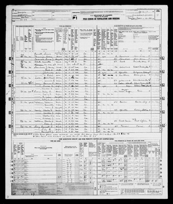 1950, Josey, Clarence Frederick & Lucille McCallum, Jefferson Co, GA.jpg
