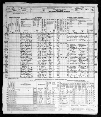 1950, Josey, Clifford Milton, Bibb Co, GA.jpg