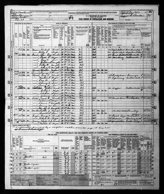 1950, Josey, Clyde Oren & Martha Byrd, Stanley Co, NC.jpg