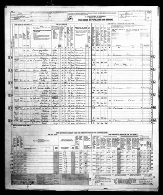 1950, Josey, Robert & Nellie, Limestone Co, AL part 1.jpg