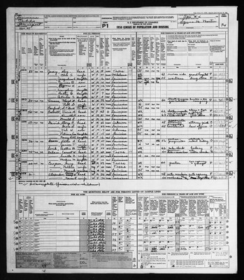 1950, Josey, Roy Lee & Cleo Sims, Caddo Parish, LA.jpg