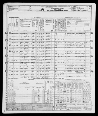 1950, Josey, Samuel Cleveland & Carrie Mary Keene, Jefferson Co, GA.jpg