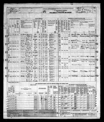 1950, Josey, Walter Ernest & Louise Amelia Maas, Jefferson Co, TX.jpg