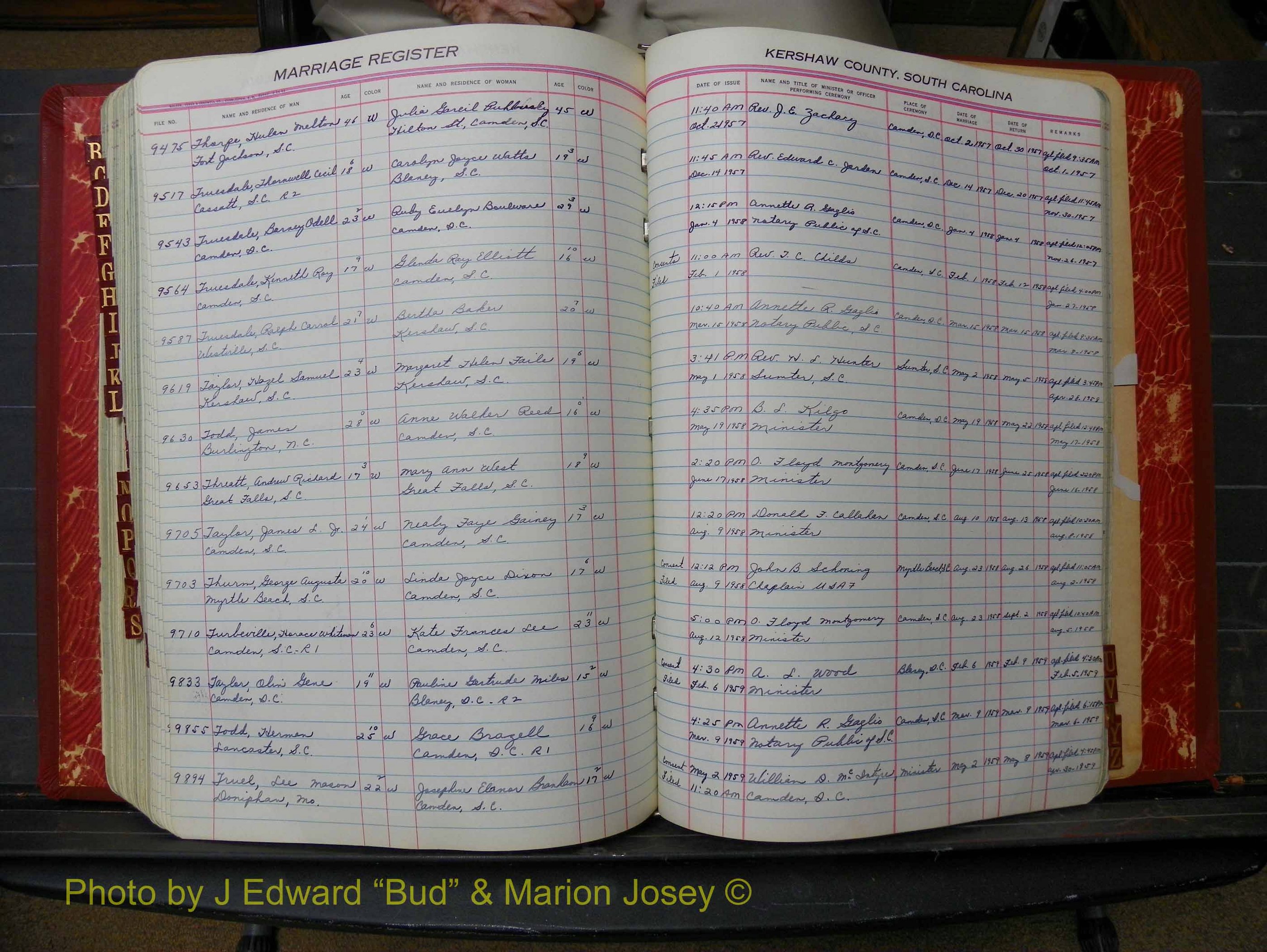 Kershaw Marriages, 1944-1960, White Index T (293).JPG