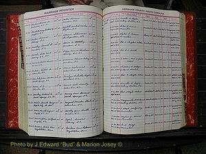 Kershaw Marriages, 1944-1960, White Index M (226).JPG