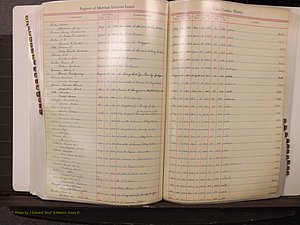 Lake Co, FL Marriage Book 3, 1945-1959 Index P6.JPG