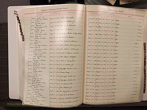 Lake Co, FL Marriage Book 4, 1959-1964 Index J3.JPG
