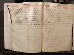 Lake Co, FL Marriage Book 4, 1959-1964 Index L5.JPG