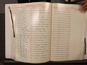 Lake Co, FL Marriage Book 4, 1959-1964 Index P3.JPG