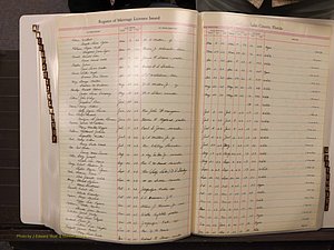 Lake Co, FL Marriage Book 4, 1959-1964 Index P5.JPG