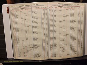 Lake Co, FL Marriage Index A-B, 1889-1986 (132).JPG