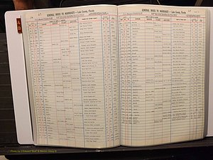 Lake Co, FL Marriage Index A-B, 1889-1986 (135).JPG