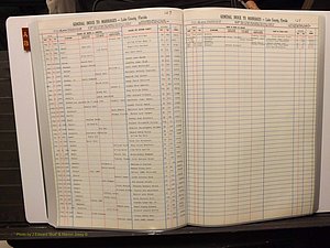 Lake Co, FL Marriage Index A-B, 1889-1986 (167).JPG