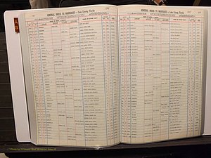 Lake Co, FL Marriage Index A-B, 1889-1986 (171).JPG