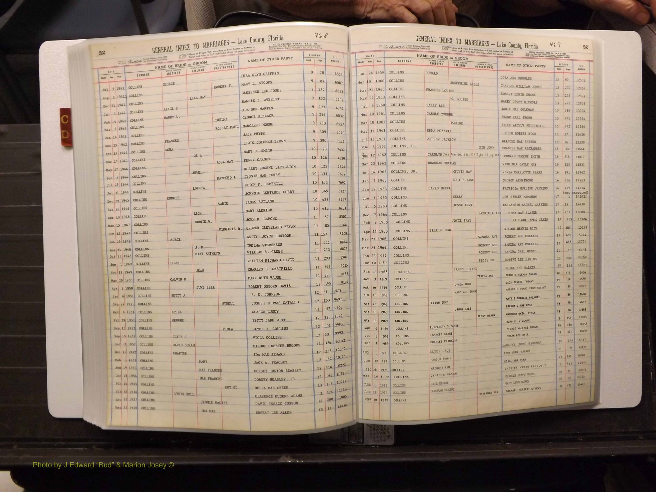 Lake Co, FL Marriage Index C-D, 1889-1986 (214).JPG