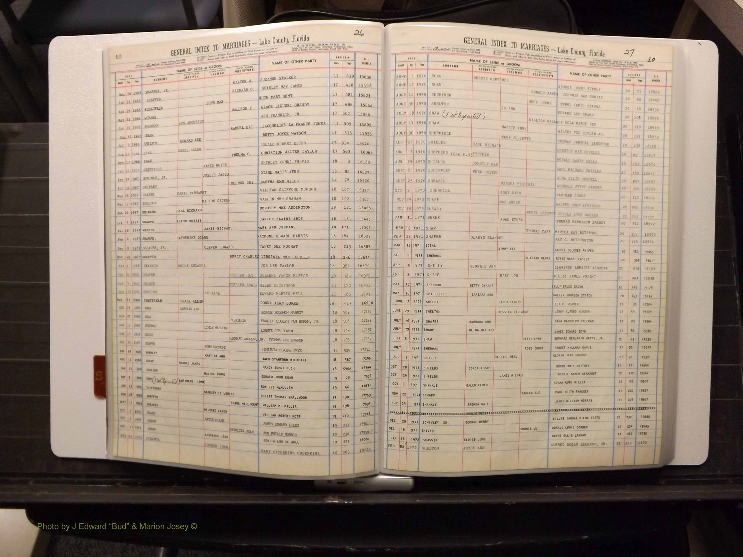 Lake Co, FL Marriage Index S, 1889-1986 (116).JPG