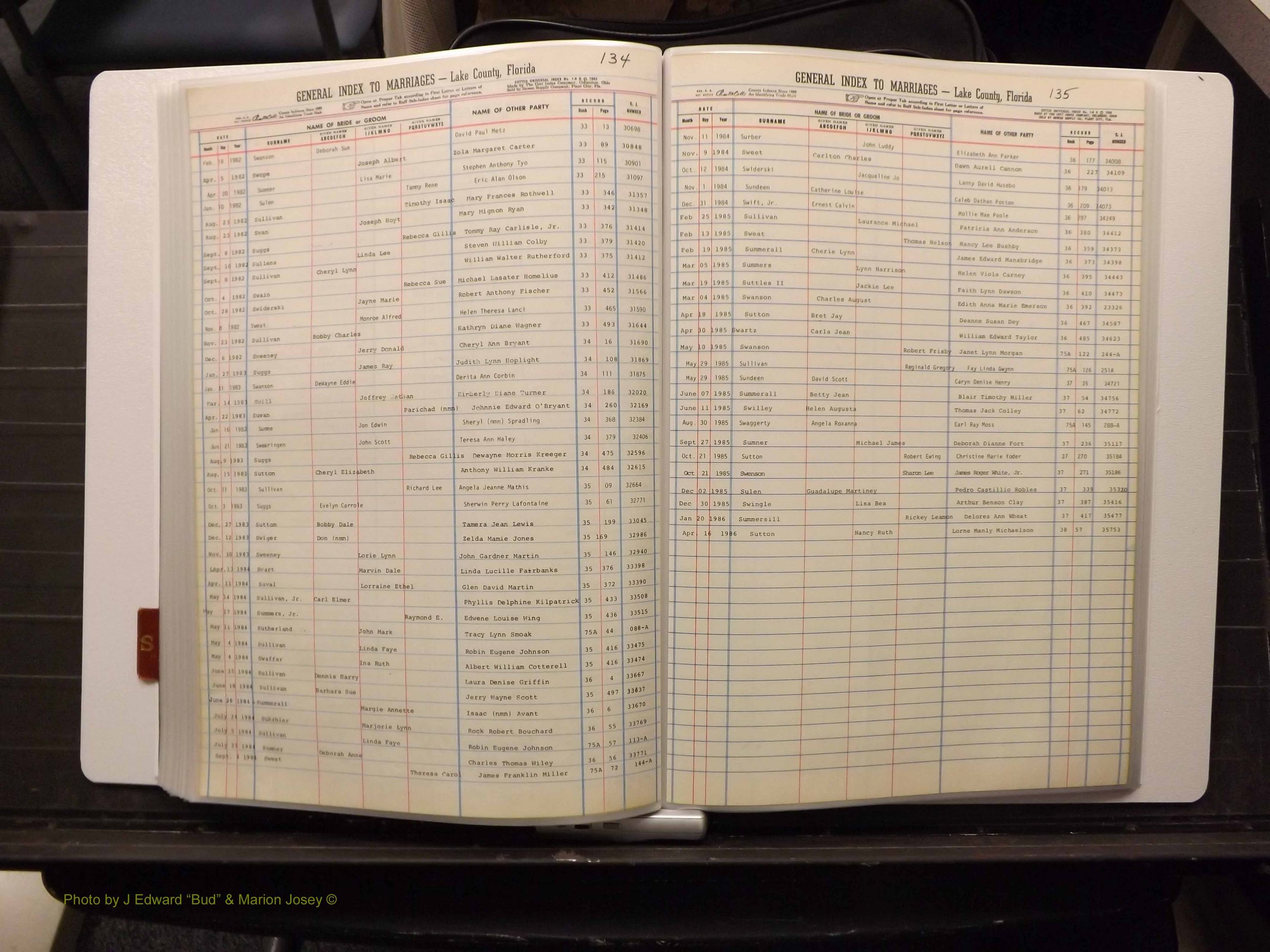 Lake Co, FL Marriage Index S, 1889-1986 (171).JPG