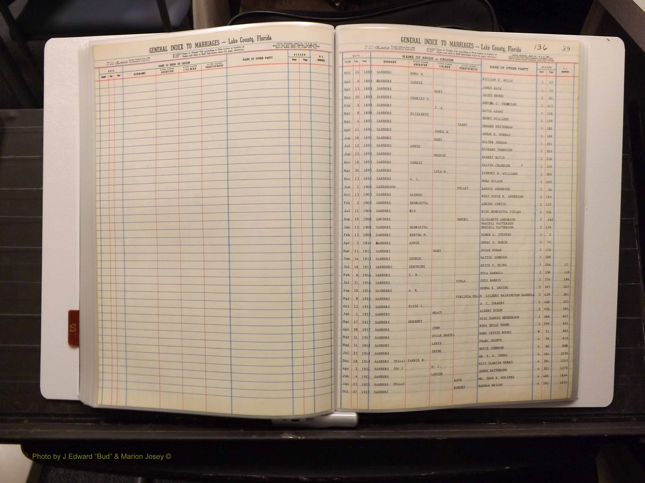 Lake Co, FL Marriage Index S, 1889-1986 (172).JPG