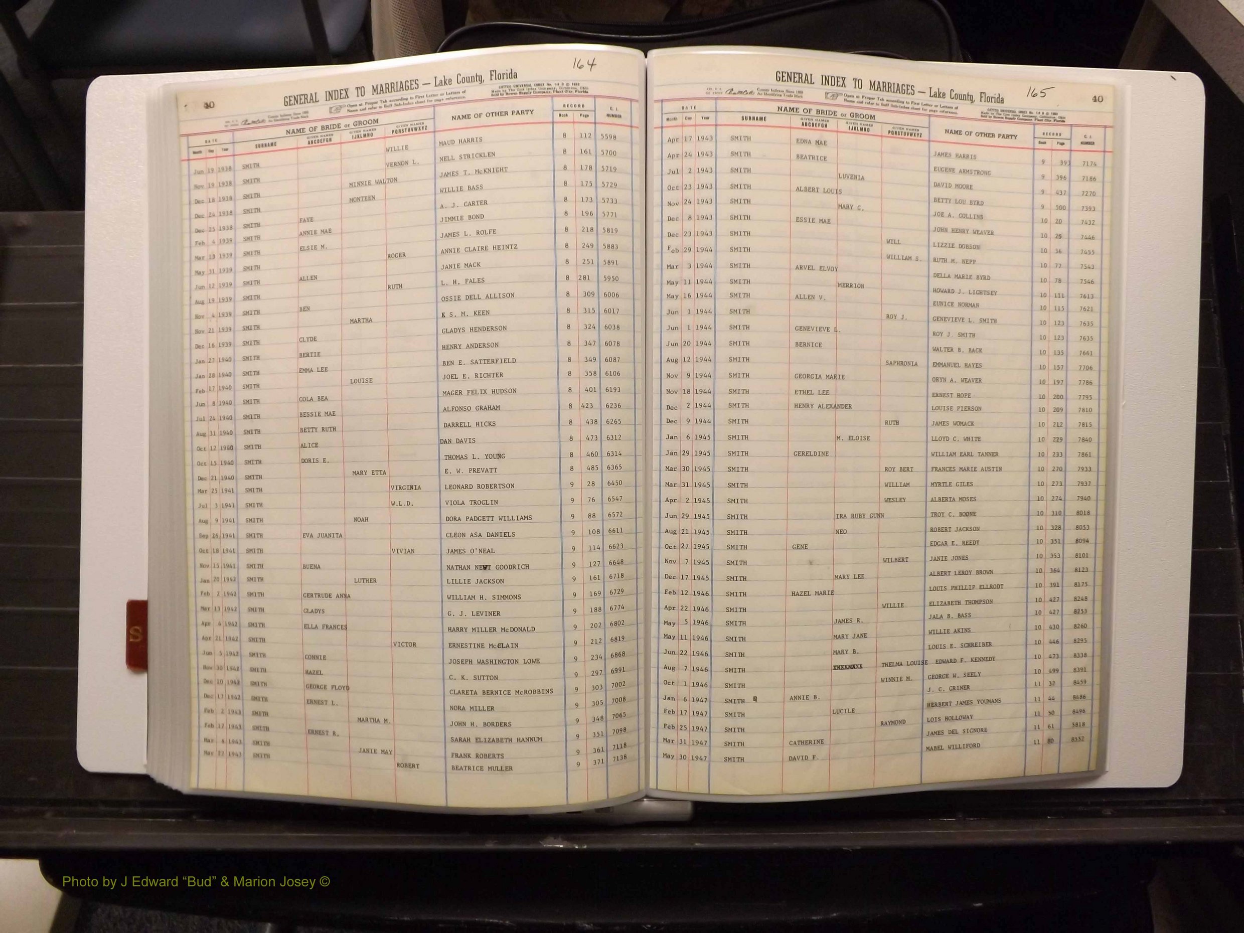 Lake Co, FL Marriage Index S, 1889-1986 (187).JPG