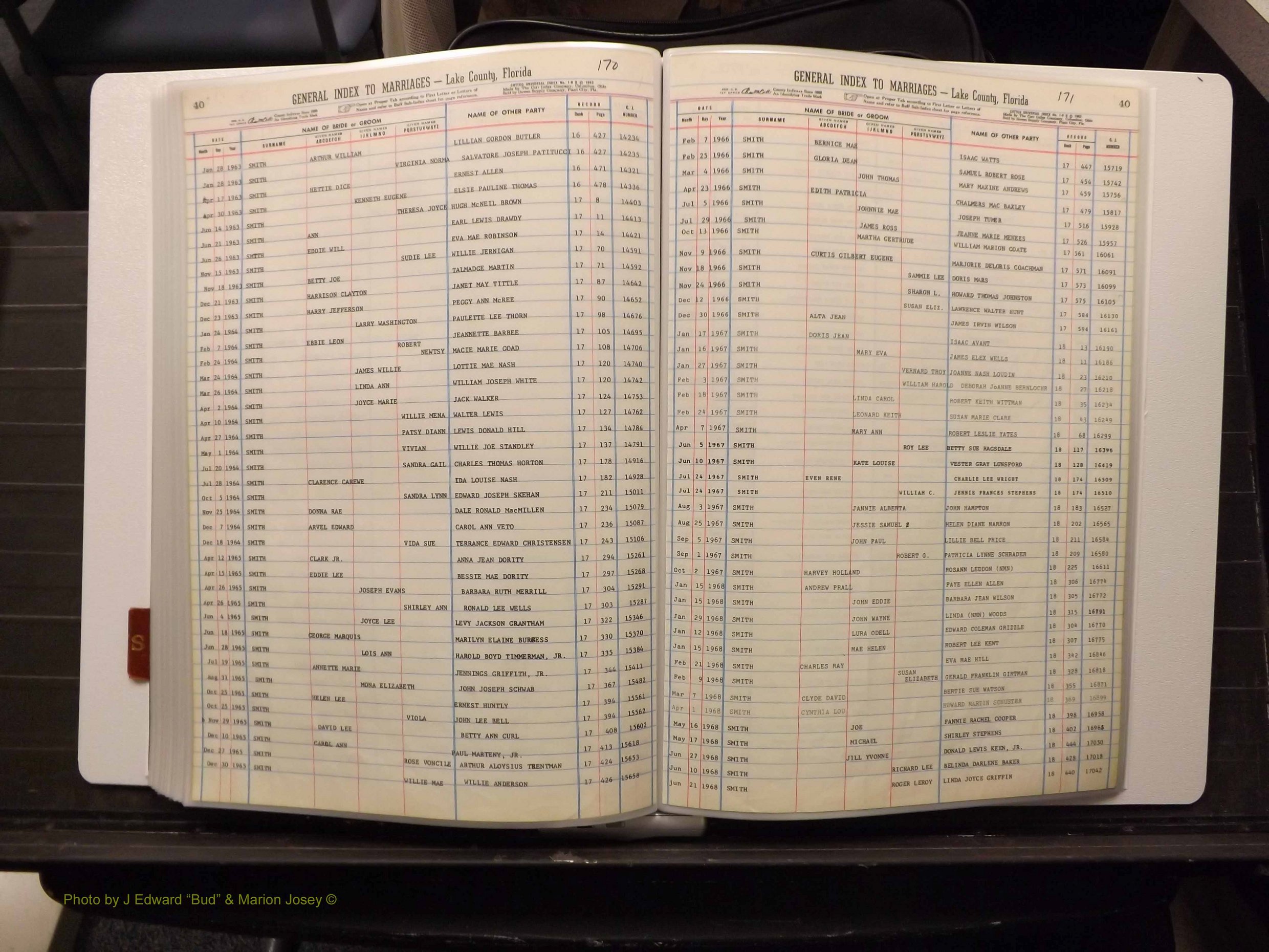 Lake Co, FL Marriage Index S, 1889-1986 (190).JPG