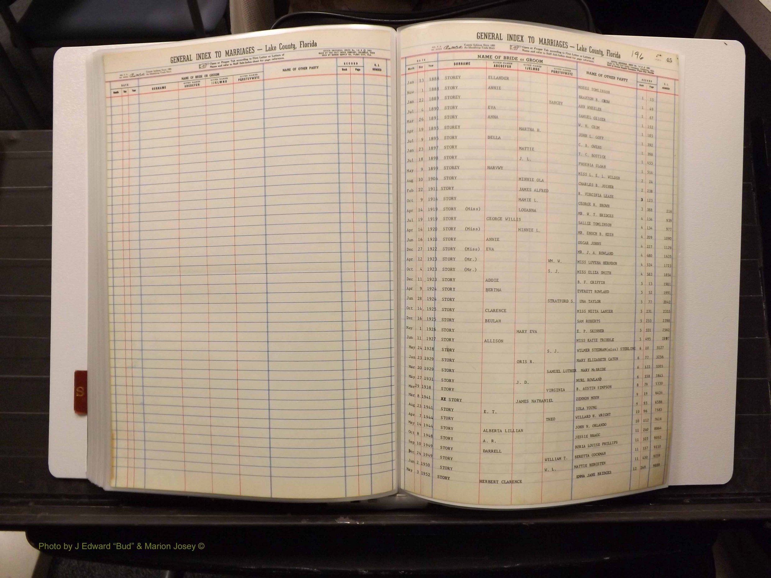 Lake Co, FL Marriage Index S, 1889-1986 (203).JPG