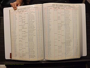 Lake Co, FL Marriage Index T-Z, 1889-1986 (103).JPG