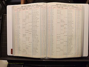 Lake Co, FL Marriage Index T-Z, 1889-1986 (157).JPG