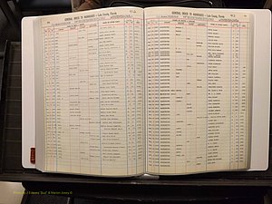 Lake Co, FL Marriage Index T-Z, 1889-1986 (218).JPG