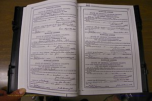 Laurens Co, GA, Marriages Book K, 1886 - 1896, P 010-011.JPG