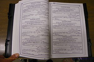 Laurens Co, GA, Marriages Book K, 1886 - 1896, P 020-021.JPG