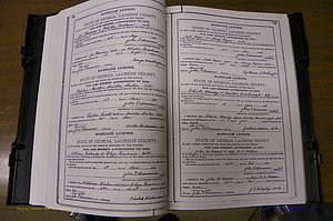 Laurens Co, GA, Marriages Book K, 1886 - 1896, P 052-053.JPG