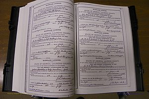 Laurens Co, GA, Marriages Book K, 1886 - 1896, P 090-091.JPG