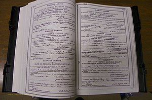 Laurens Co, GA, Marriages Book K, 1886 - 1896, P 104-105.JPG