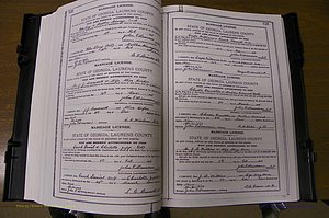 Laurens Co, GA, Marriages Book K, 1886 - 1896, P 122-123.JPG