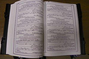 Laurens Co, GA, Marriages Book K, 1886 - 1896, P 126-127.JPG