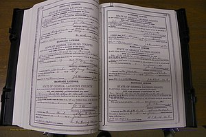 Laurens Co, GA, Marriages Book K, 1886 - 1896, P 136-137.JPG