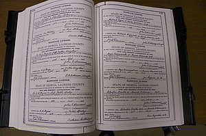 Laurens Co, GA, Marriages Book K, 1886 - 1896, P 154-155.JPG