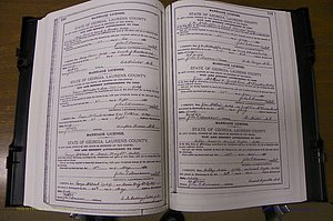 Laurens Co, GA, Marriages Book K, 1886 - 1896, P 180-181.JPG