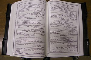 Laurens Co, GA, Marriages Book K, 1886 - 1896, P 236-237.JPG