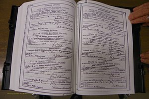 Laurens Co, GA, Marriages Book K, 1886 - 1896, P 244-245.JPG