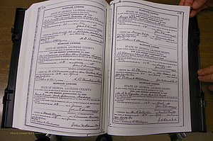 Laurens Co, GA, Marriages Book K, 1886 - 1896, P 258-259.JPG