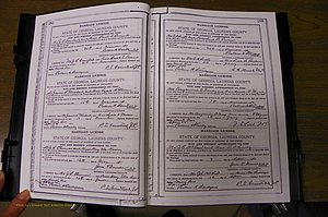 Laurens Co, GA, Marriages Book K, 1886 - 1896, P 282-283.JPG