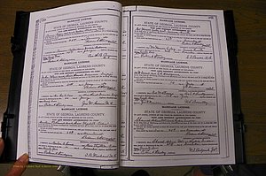 Laurens Co, GA, Marriages Book K, 1886 - 1896, P 288-289.JPG