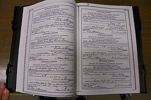 Laurens Co, GA, Marriages Book K, 1886 - 1896, P 292-293.JPG