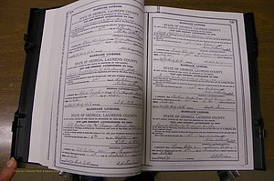 Laurens Co, GA, Marriages Book K, 1886 - 1896, P 328-329.JPG