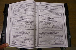 Laurens Co, GA, Marriages Book K, 1886 - 1896, P 336-337.JPG