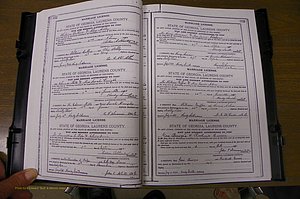 Laurens Co, GA, Marriages Book K, 1886 - 1896, P 352-353.JPG