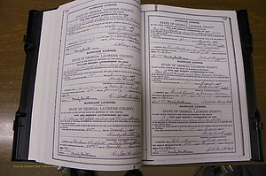 Laurens Co, GA, Marriages Book K, 1886 - 1896, P 398-399.JPG